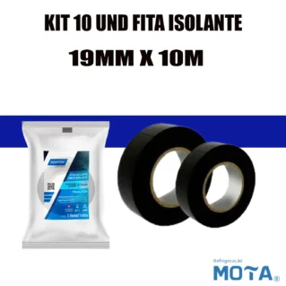 FITA ISOLANTE 10MT NORTON - KIT C/ 10 UND