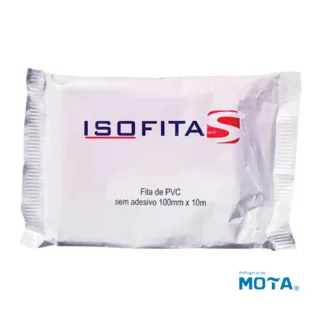 Fita PVC 100mm x 10m - ISOFITAS (Kit com 10und)