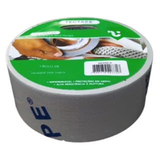 Fita Silver Tape Tectape plus 10m Branca