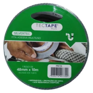 Fita Silver Tape Tectape 10m Preta